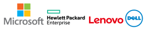 IT company software partner logos Los Angeles IT company server help